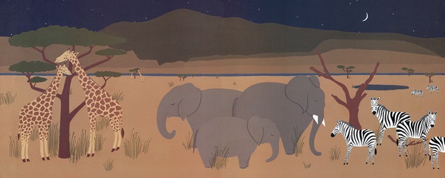 some sleep standing up elephants